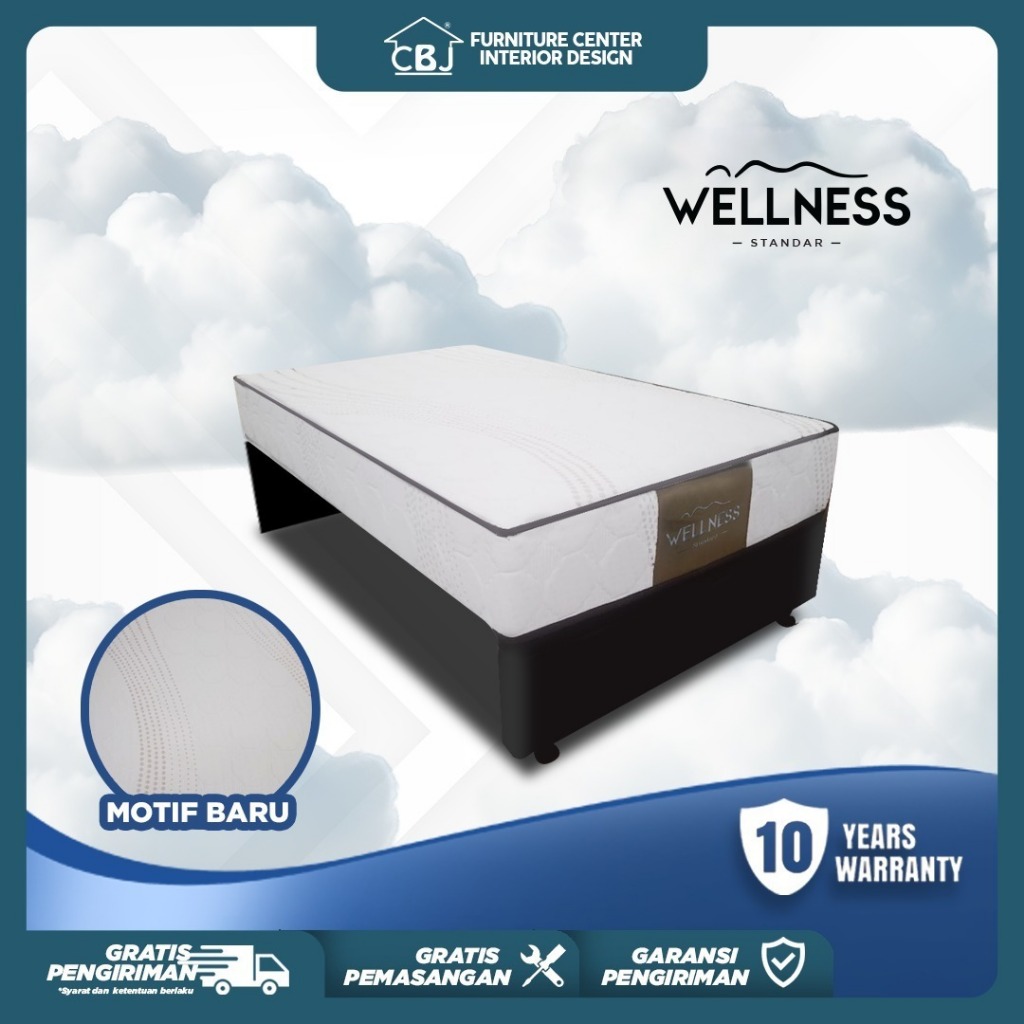 Sorong Atas Wellness Kasur Spring Bed Standard