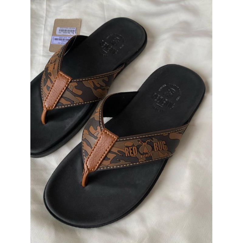 Red Bug Barnett Star 02 Sandal Jepit Casual Pria Motif