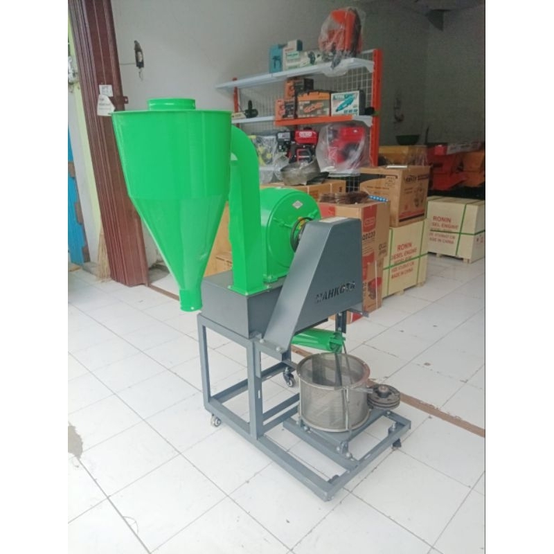 Mesin Penepung Disk Mill Mahkota mdm 9-25 SH GRI