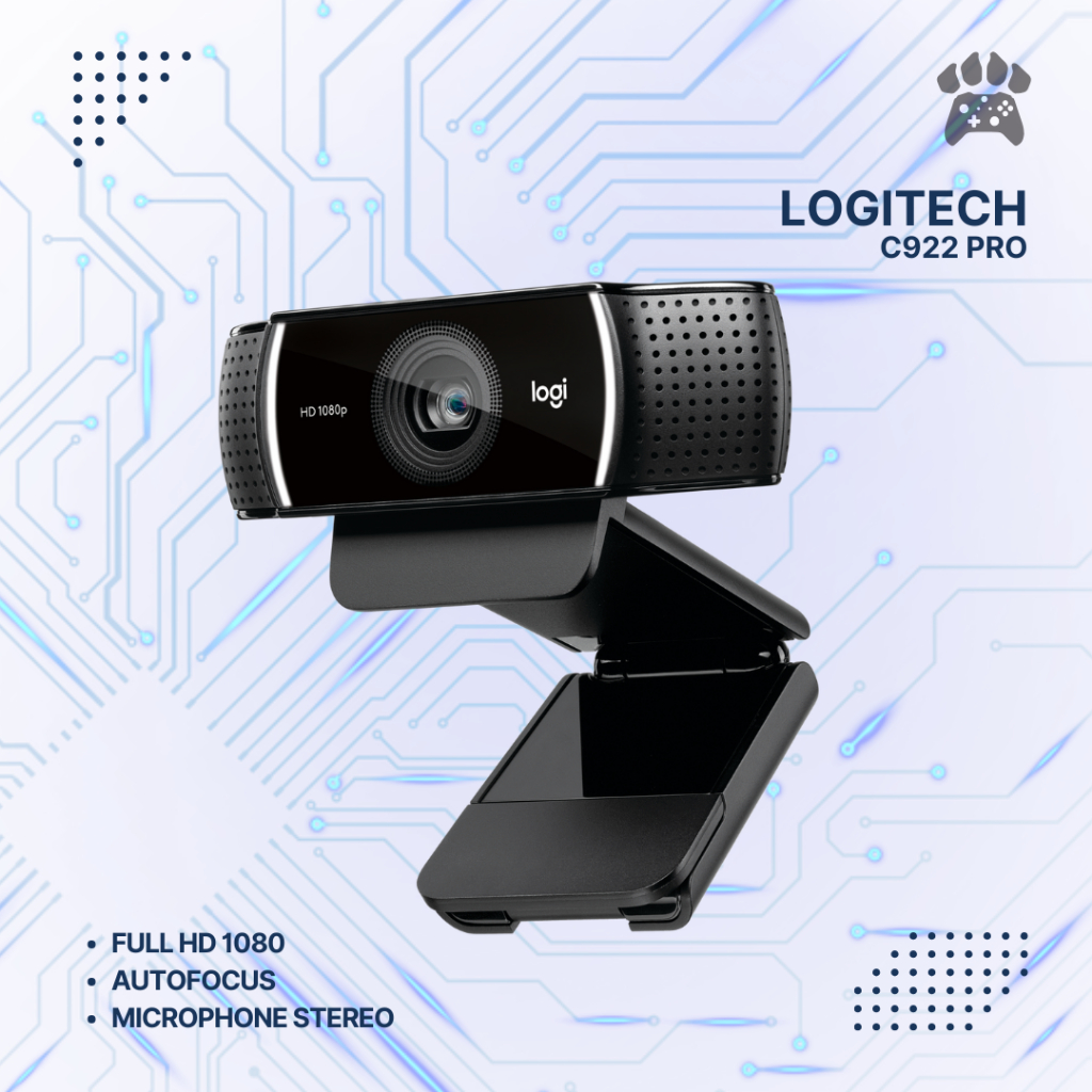 Logitech C922 Pro Stream Webcam Full HD 1080p