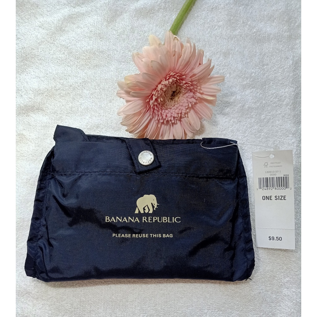 Tas Lipat Reusable Foldable Bag Banana Republic