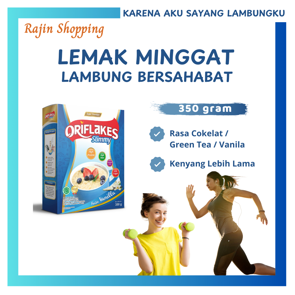 

Oriflakes Slim Diet Sereal Umbi Garut Asam Lambung Gerd Maag oriflakes slimy