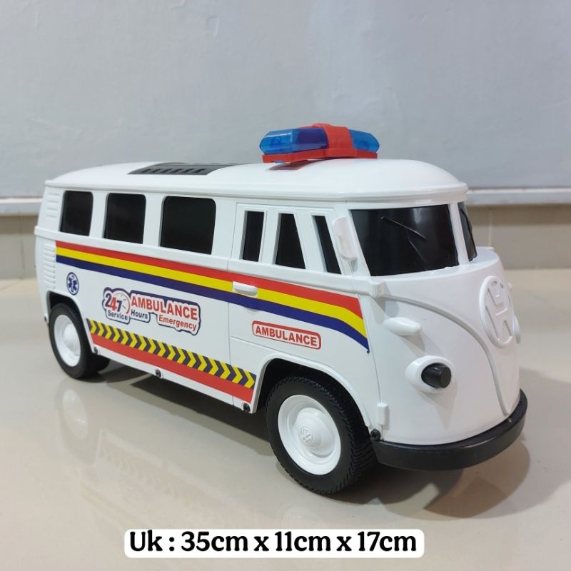 Mainan Mobil Ambulan Roda Friction
