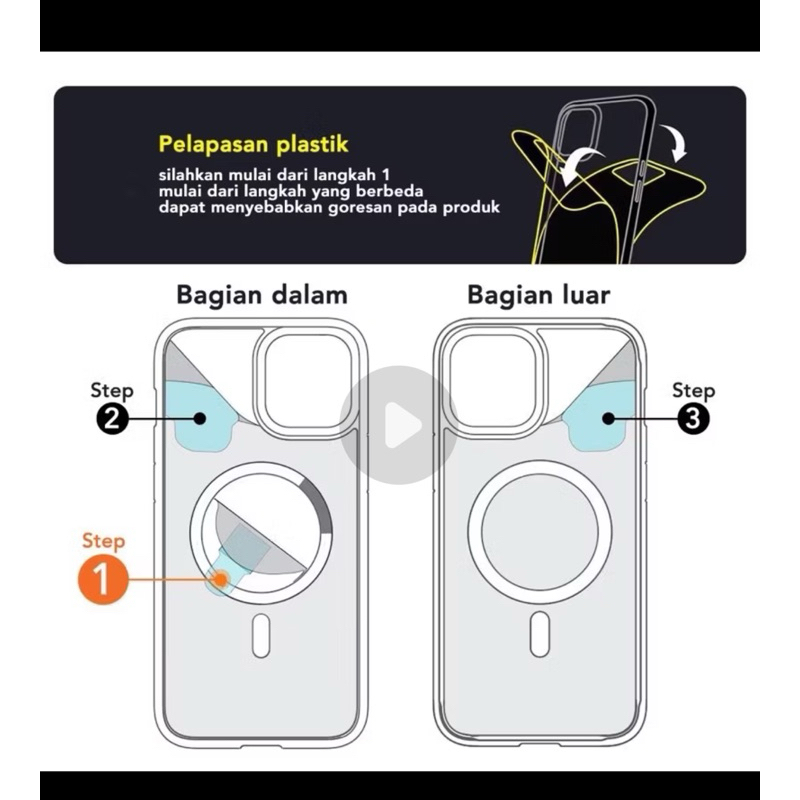 Promo Terbaru New 17 - 17 Pro Max Premium Hybird Slim Magsafe Clear Edition Case Iphone X Xr Xs