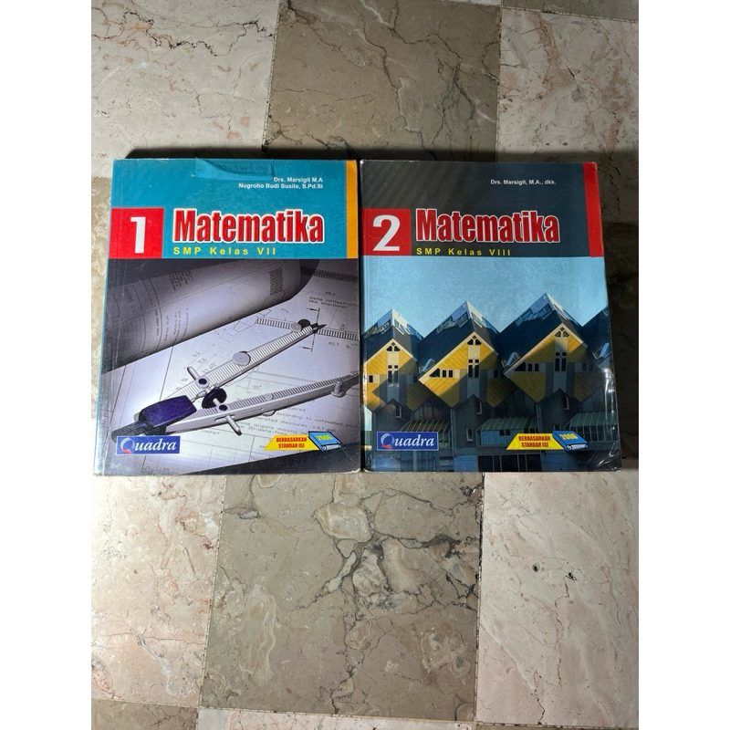 Buku Matematika kelas 7, 8, VII, VIII, SMP, Quadra, KTSP 2006