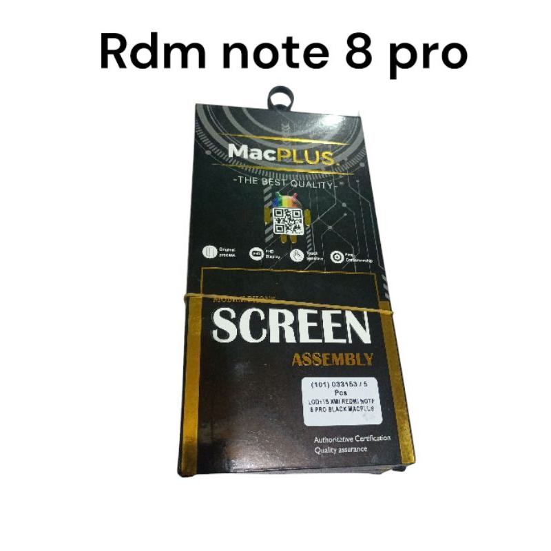 LCD XIAOMI REDMI NOTE 8 PRO