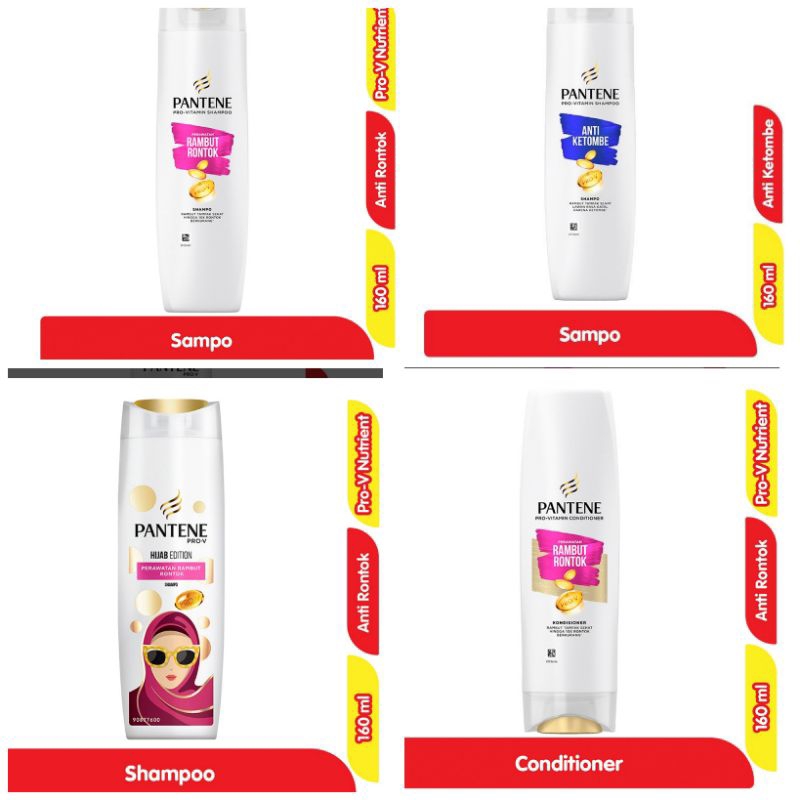 Sampo Pantene Shampo Pantene 290ml/160 Pantene Sampo Terlaris