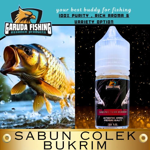 Essen Biang Sabun Colek Bukrim Murni GARUDA Umpan Ikan Mas Lele Patin Mujair Bawal Galatama