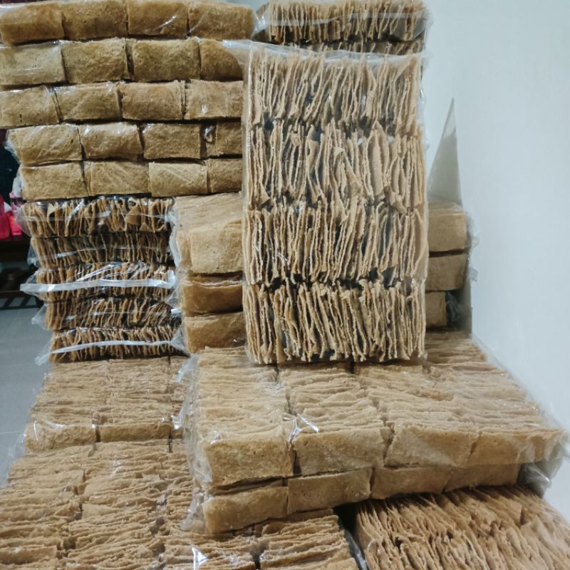 

Krupuk mentah, krupuk puli, lempeng puli, gendar harga per lembar