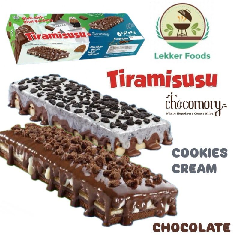 Tiramisusu Chocomory Original Tiramisu Cake Bandung Oleh-Oleh Sombong Viral