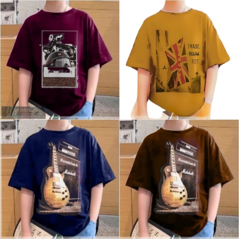 kaos anak umur 10-15 tahun/kaos anak tanggung