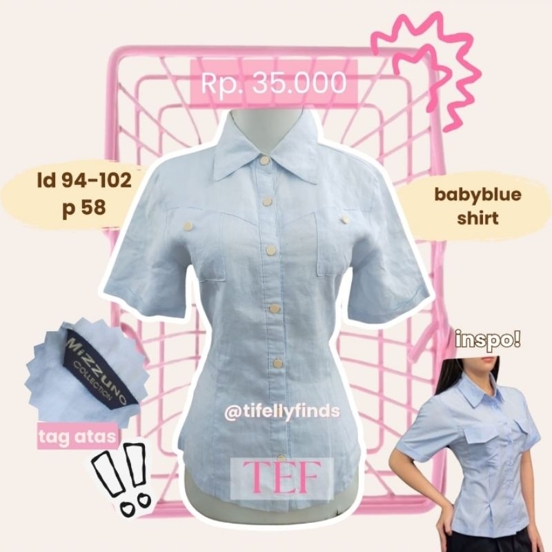 

kemeja babyblue