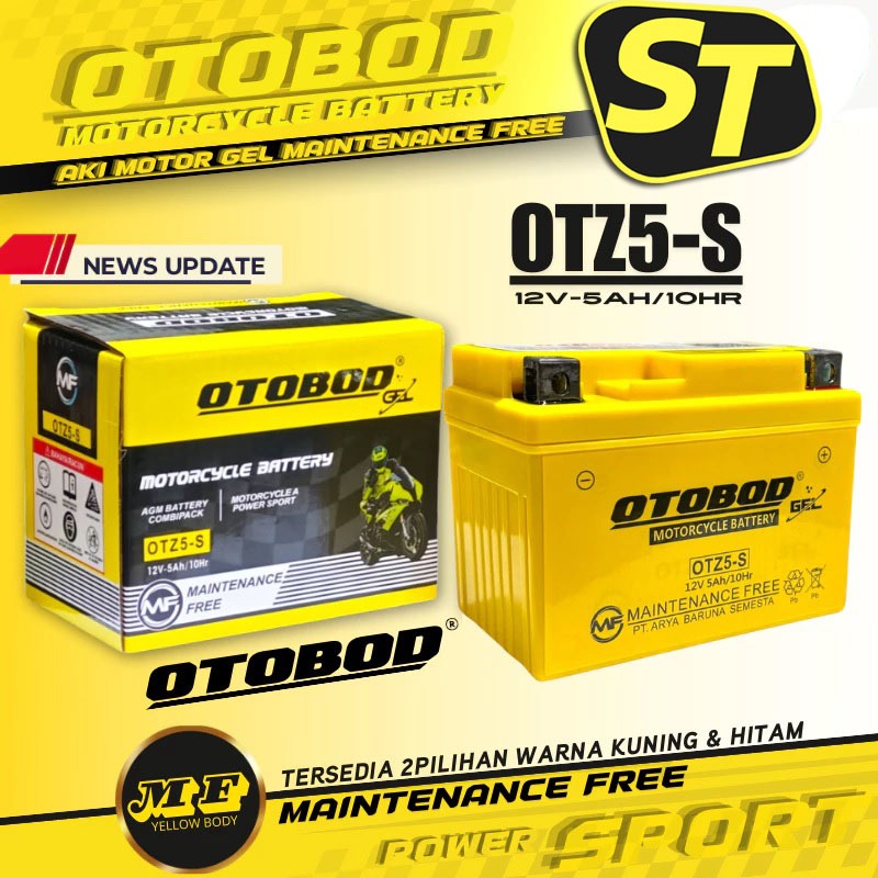 Aki Motor Jupiter Z Robot, Jupiter MX New, NVL, R15 Otobod OTZ5S Aki Kering Yamaha