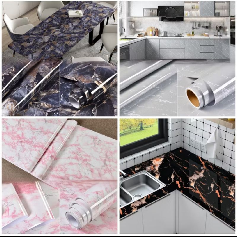 Wallpaper Premium Glossy Anti Minyak Dan Air 100×60 Cm Wallpaper Dinding Bahan Berkualitas Bikin Dap