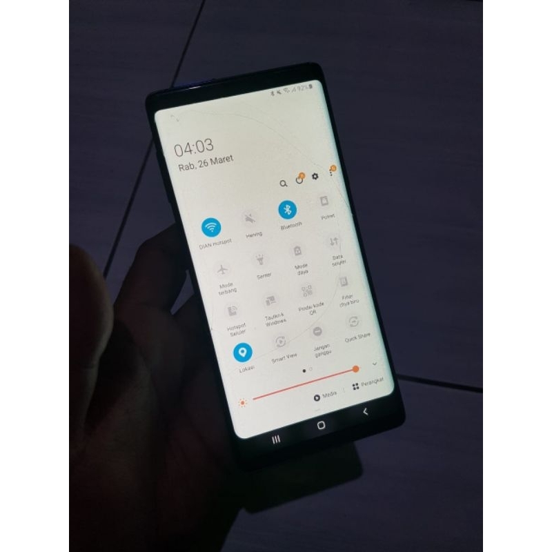 lcd bekas samsung note 9
