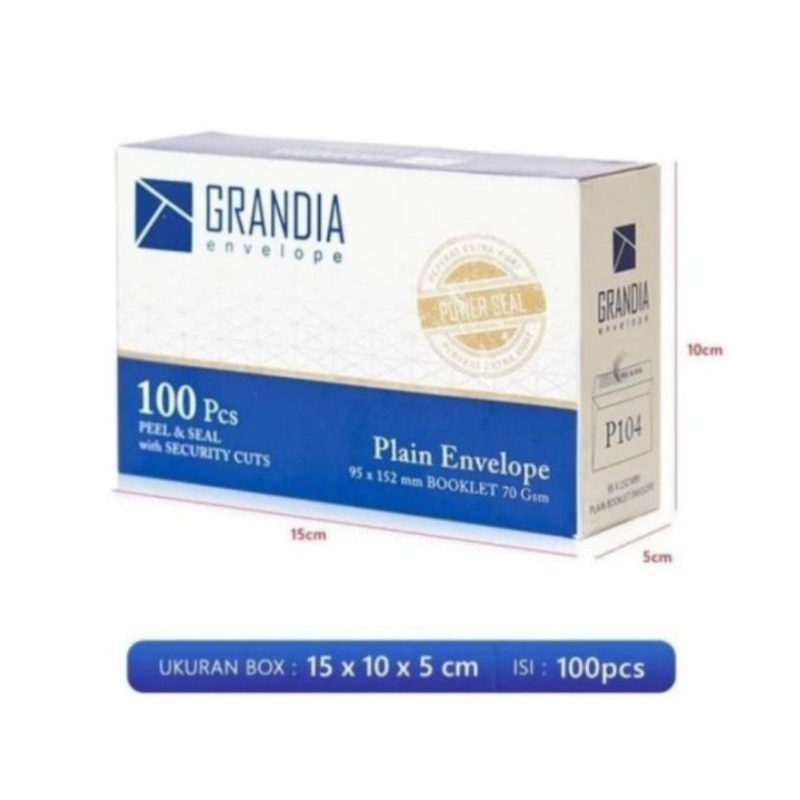 

amplop 15x10x5 isi 100