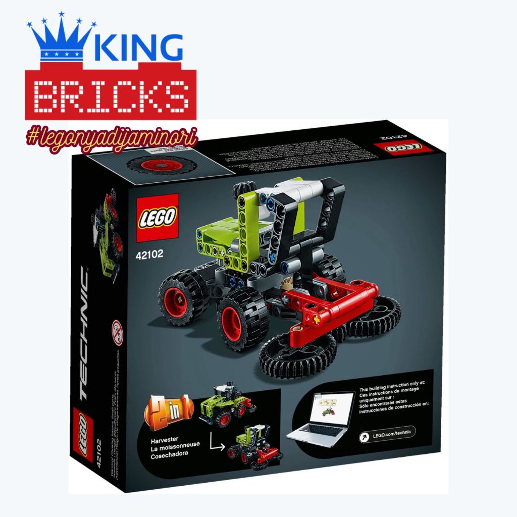 LEGO 42102 TECHNIC Mini CLAAS XERION