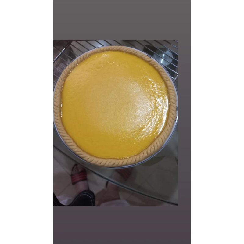 

eggtart piring besar