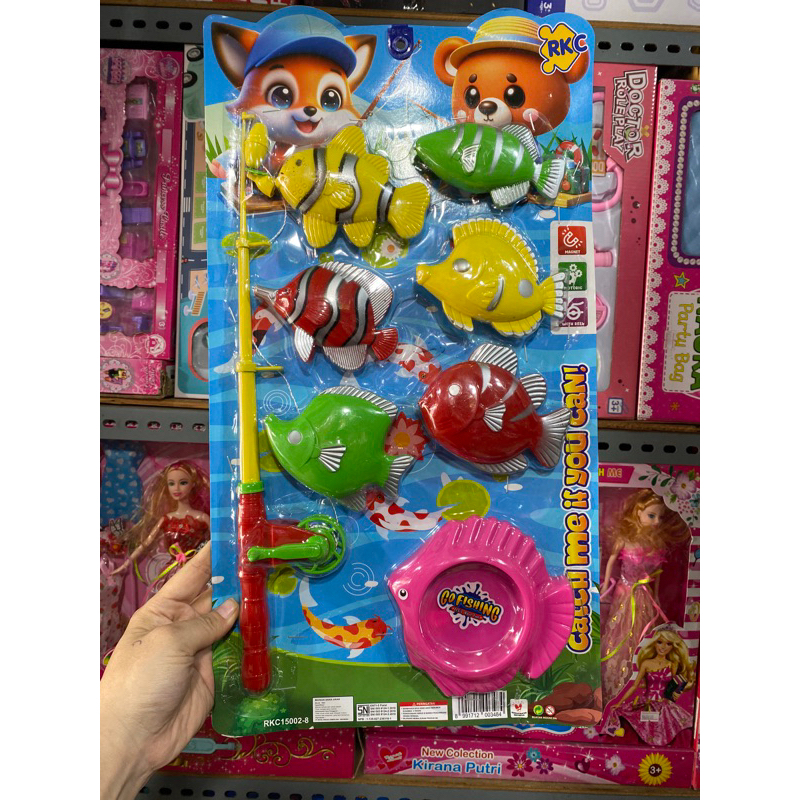 sendy toys mainan pancingan rkc isi 6pcs