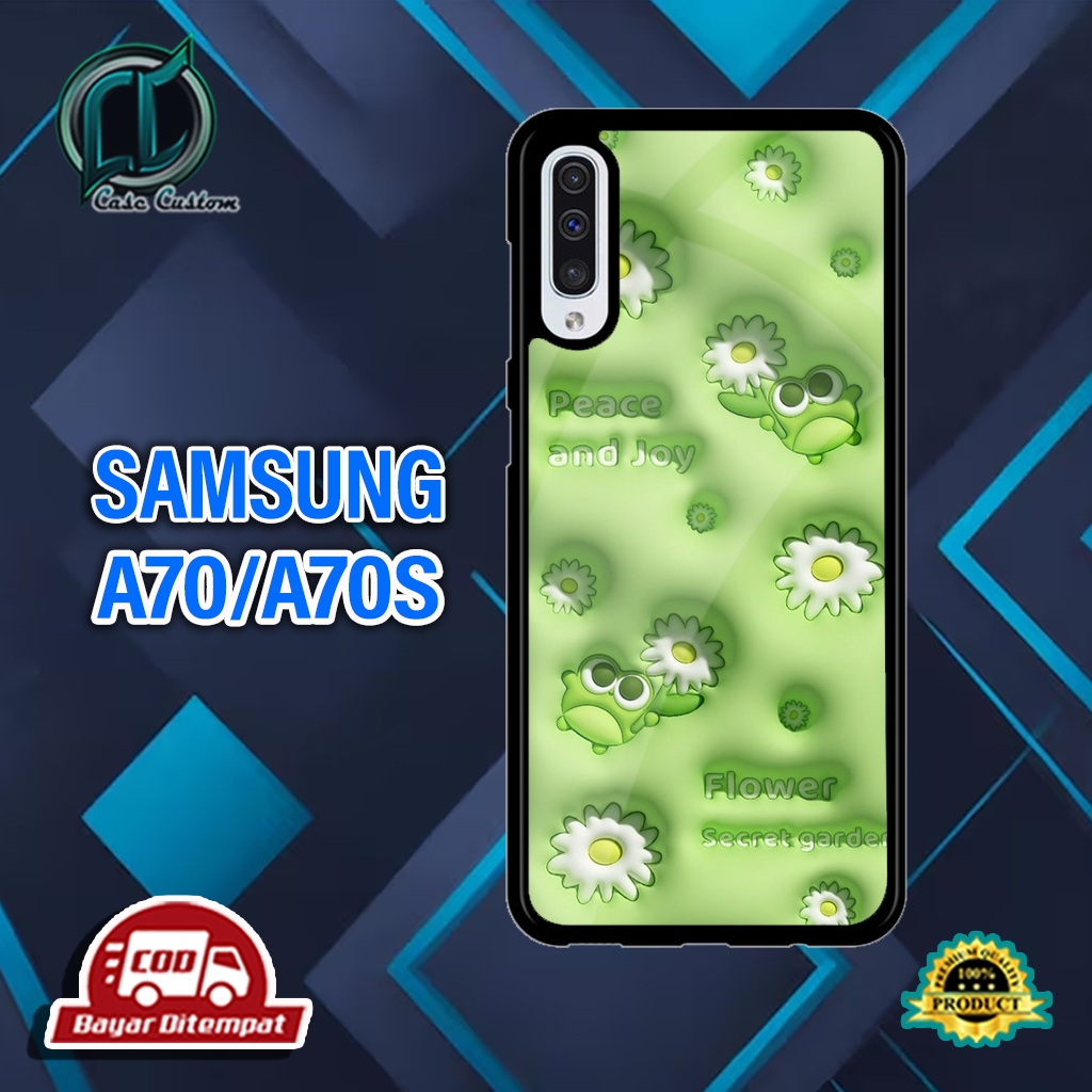 Case SAMSUNG A70/A70S Bisa Untuk Semua Type hp Juga [Motif KARTUN 3D] _Terbaru Case Kilau _Case Cust
