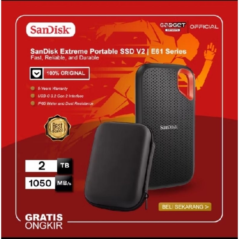 Sandisk external ssd E61 series