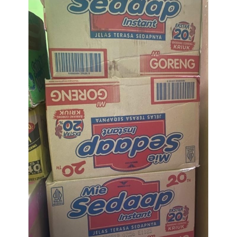 

mie sedap goreng dus isi 40 pcs mie instan