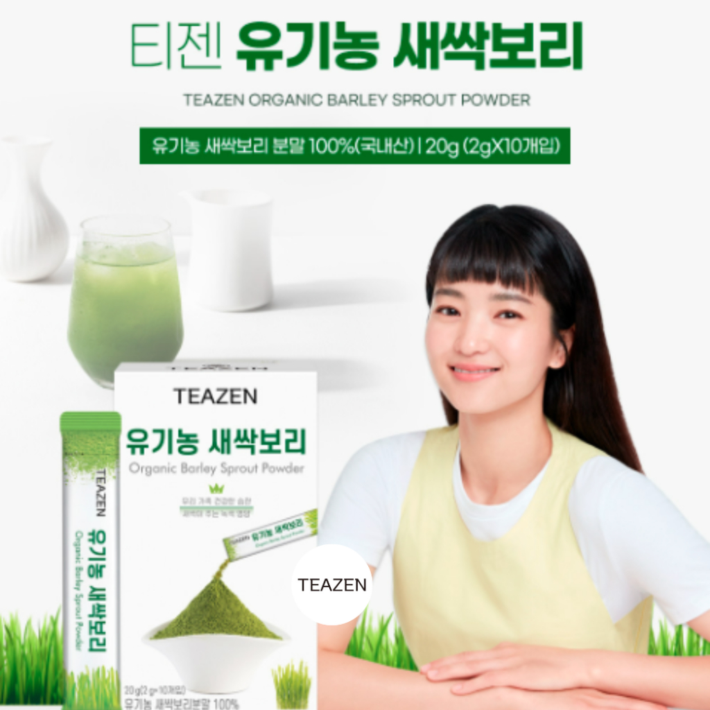 

Teazen Organic Sprout Barley Powder 10 Sticks