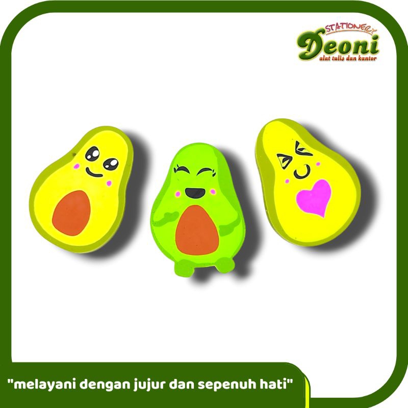 

Eraser Penghapus Alpukat 4035