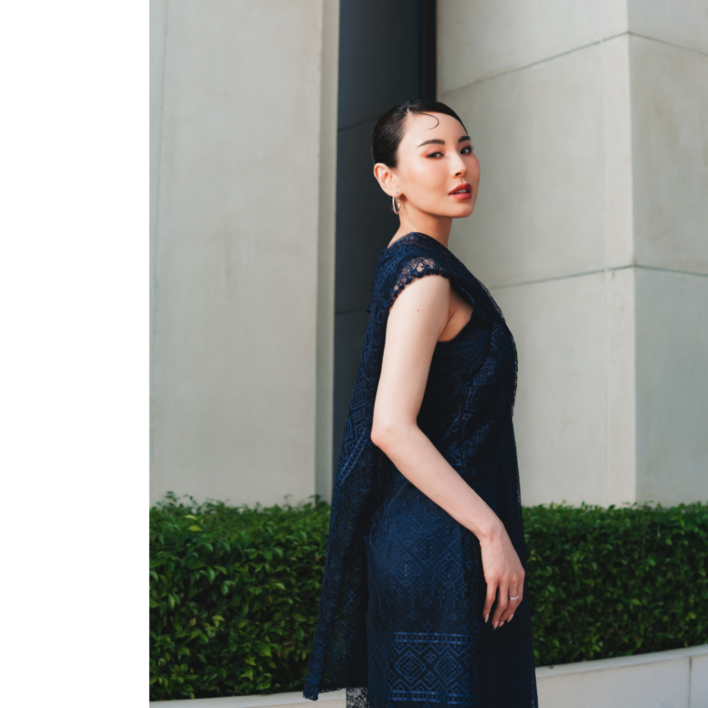 Ayla Dress Navy - Atvezzo Dress