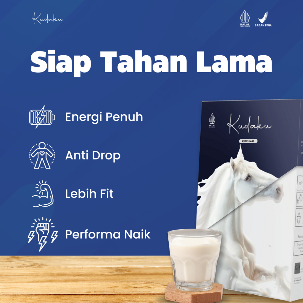 

KUDAKU Susu Kuda Penambah Stamina tahan lama kuat kebutuhan pria kuat kejantanan jamu