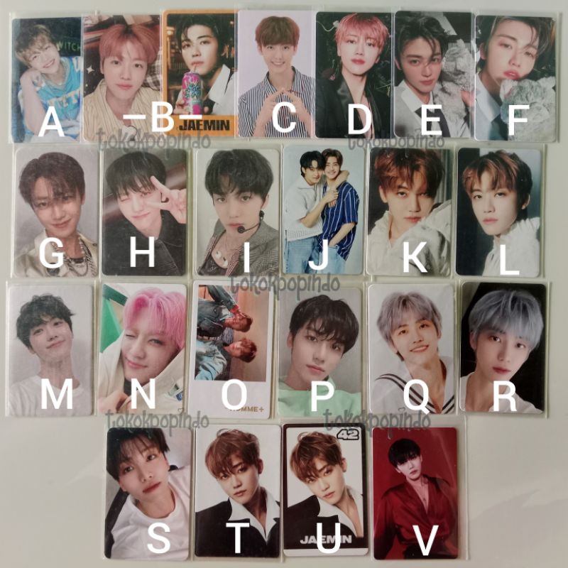 NCT DREAM JAEMIN introvert boneka tc candy arrival kihno reload resonance tc istj poster smini mupla