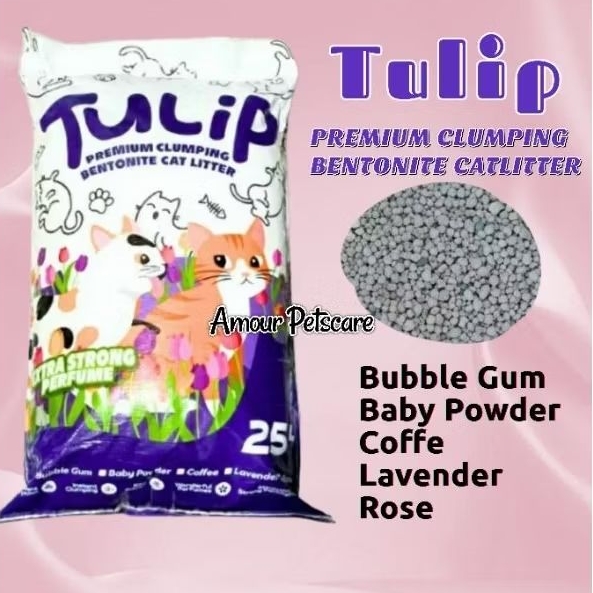 Pasir Gumpal Kucing 25L cat sands kucing cat litter catlitter