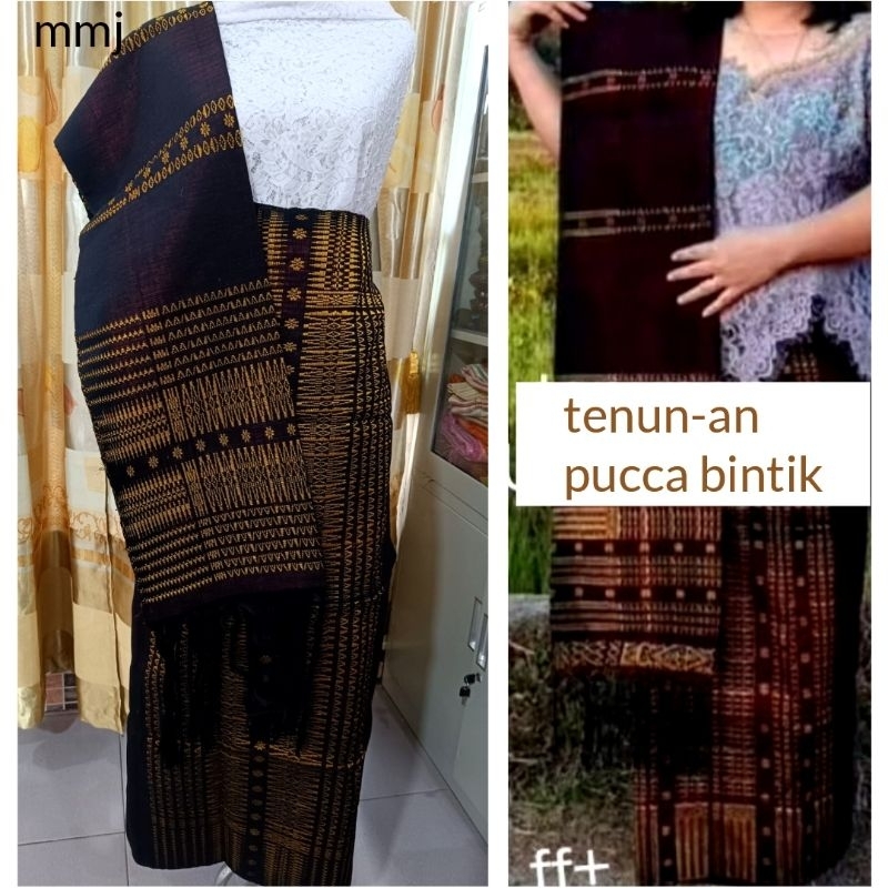 Songket Tarutung Medan pucca bintik bersambung mewah dan elegan / songket wanita  0501