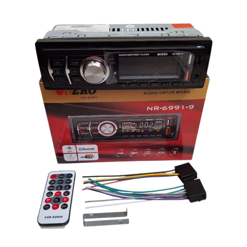 Single din nero nr-6991-9 single mp3 bluetooth usb nero
