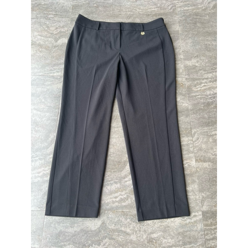 BIG SIZE CELANA KANTOR ANNE KLEIN HITAM CHAIN AK