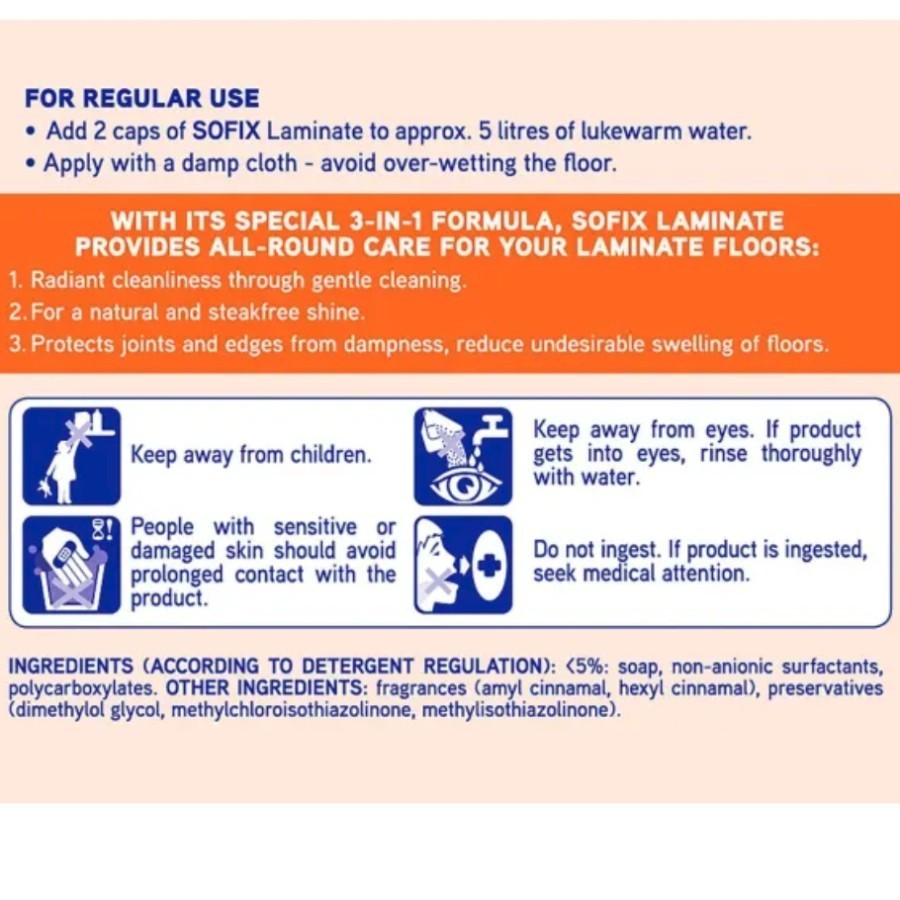Sofix Floor Cleaner Laminate
