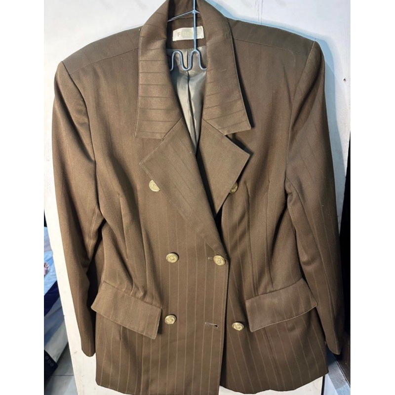 blazer coklat wanita jas wanita blazzer wanita