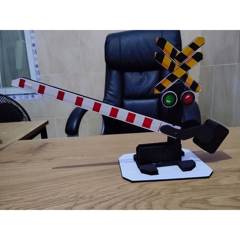 Mainan Palang pintu Kereta api (1 Palang)