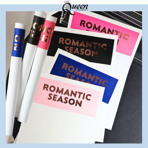 

10 LEMBAR Kertas Buket Bunga Lines 45cm X 30cm Matte Solid Flower Wrapping Cellophane Paper KB68