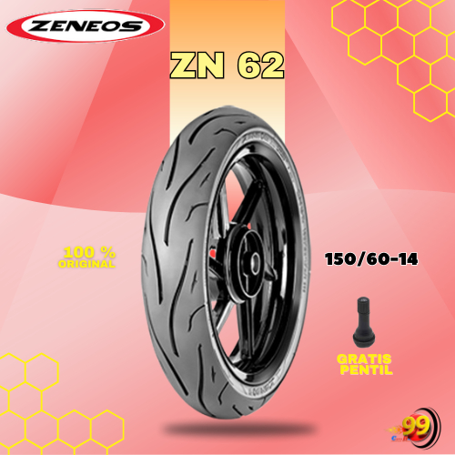 Ban Belakang Motor YAMAHA AEROX ZENEOS ZN62 150/60 Ring 14 Tubeless