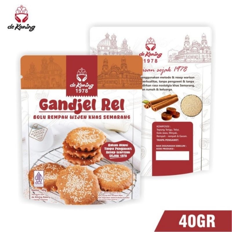 

Ganjel Rel de Koning Khas Semarang (1 Pouch)