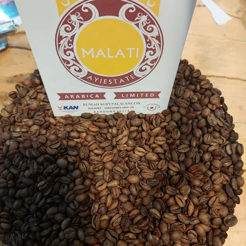 

malati sunda geisha arabica puntang , biji kopi / kopi bubuk 100 gram 130.000