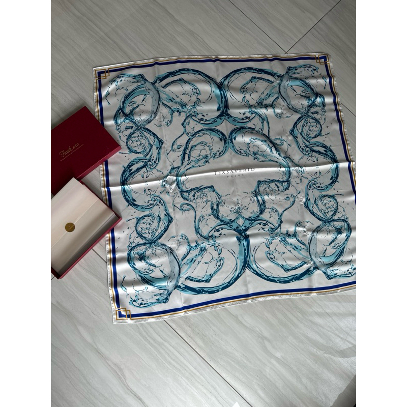 scarf pasmina syal pashmina hijab segi empat jilbab branded ORI  tex saverio frank&co frank & co tif