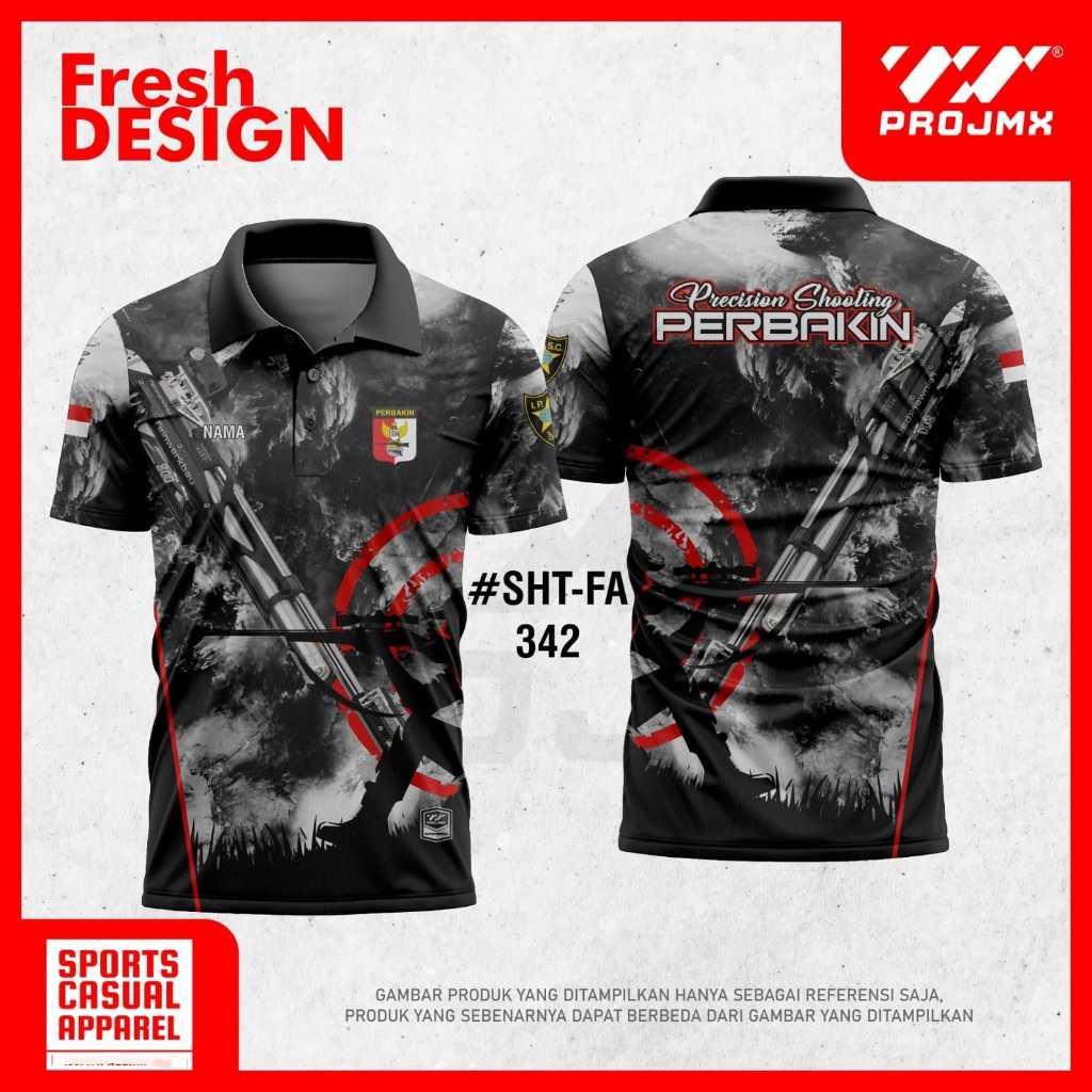 PROJMX - KAOS JERSEY PERBAKIN | BEBAS CUSTOM