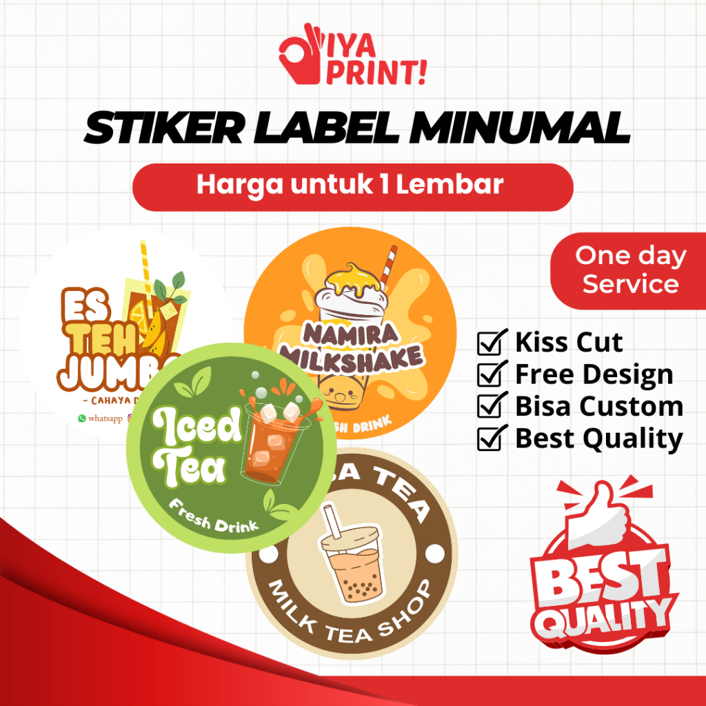 

STIKER MINUMAN | STICKER DRINK | STIKER VINYL | STIKER TAHAN AIR | STIKER CUTTING MINUMAN PERLEMBAR