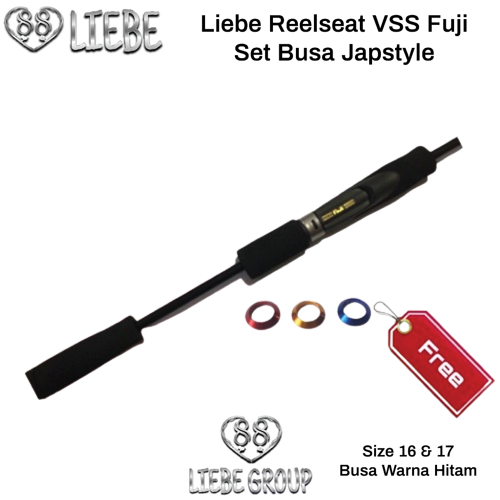 Liebe Reelseat joran vss fuji set busa japstyle