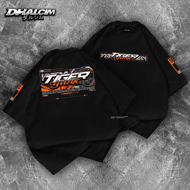 KAOS DISTRO TIGER GANK FUL COTTON 24S, KAOS RACING TIGER GANK, KAOS TIGER RACING NEW ARRIVAL, KAOS T