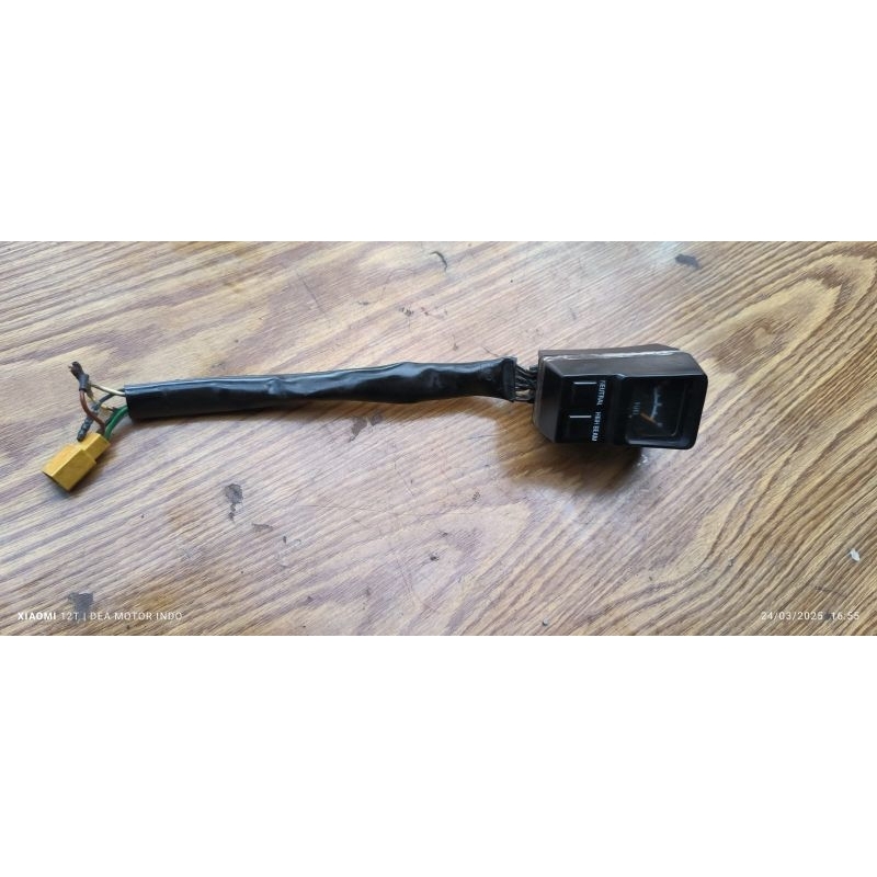 Indikator ampere bensin Yamaha RX king cobra original/masih normal/indikator bensin Yamaha RX king/a