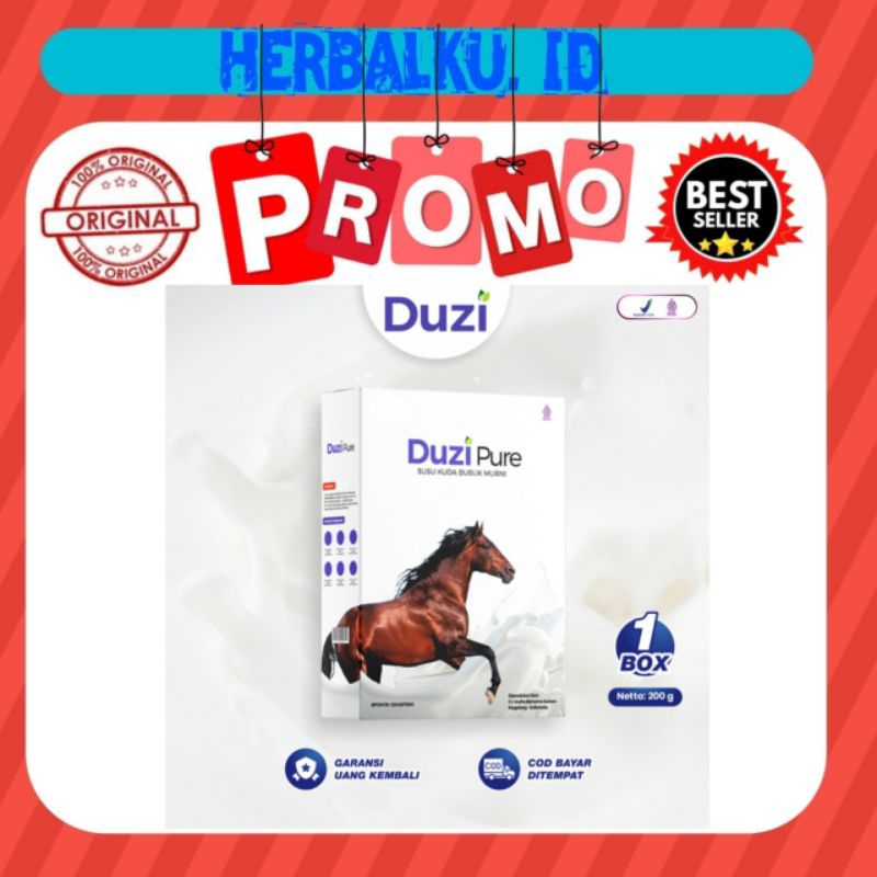 

Duzi Pure Susu Kuda Murni Untuk Asam Urat, Tulang Dan Nyeri Sendi 100% Original