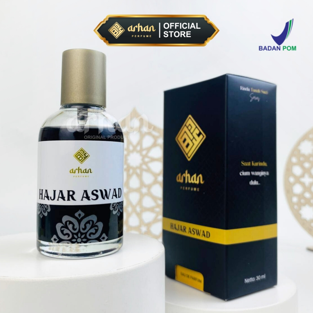 ARHAN Parfum Hajar Aswad Rindu Tanah Suci Series 30 ml Eau De Parfum